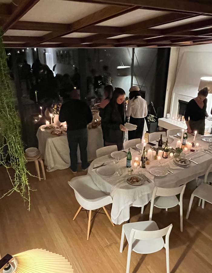 TikTok dinner detail
